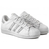 Кроссовки Adidas Originals Superstar Ftw White Crystal